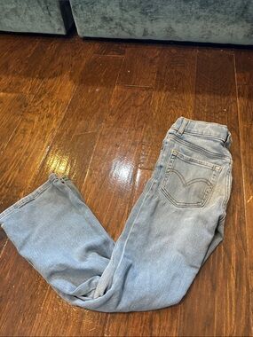 Levi's 726 Flare Jeans in Faded Blue